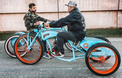 Custom Electric Trikes and Custom Bikes handmade in Valencia