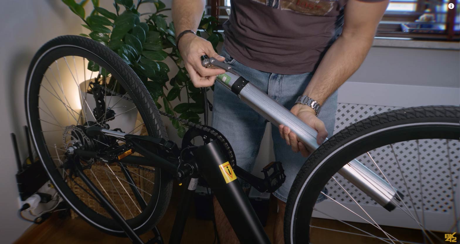 How to get rid of Accolmile Road Ebike's built-in battery noise