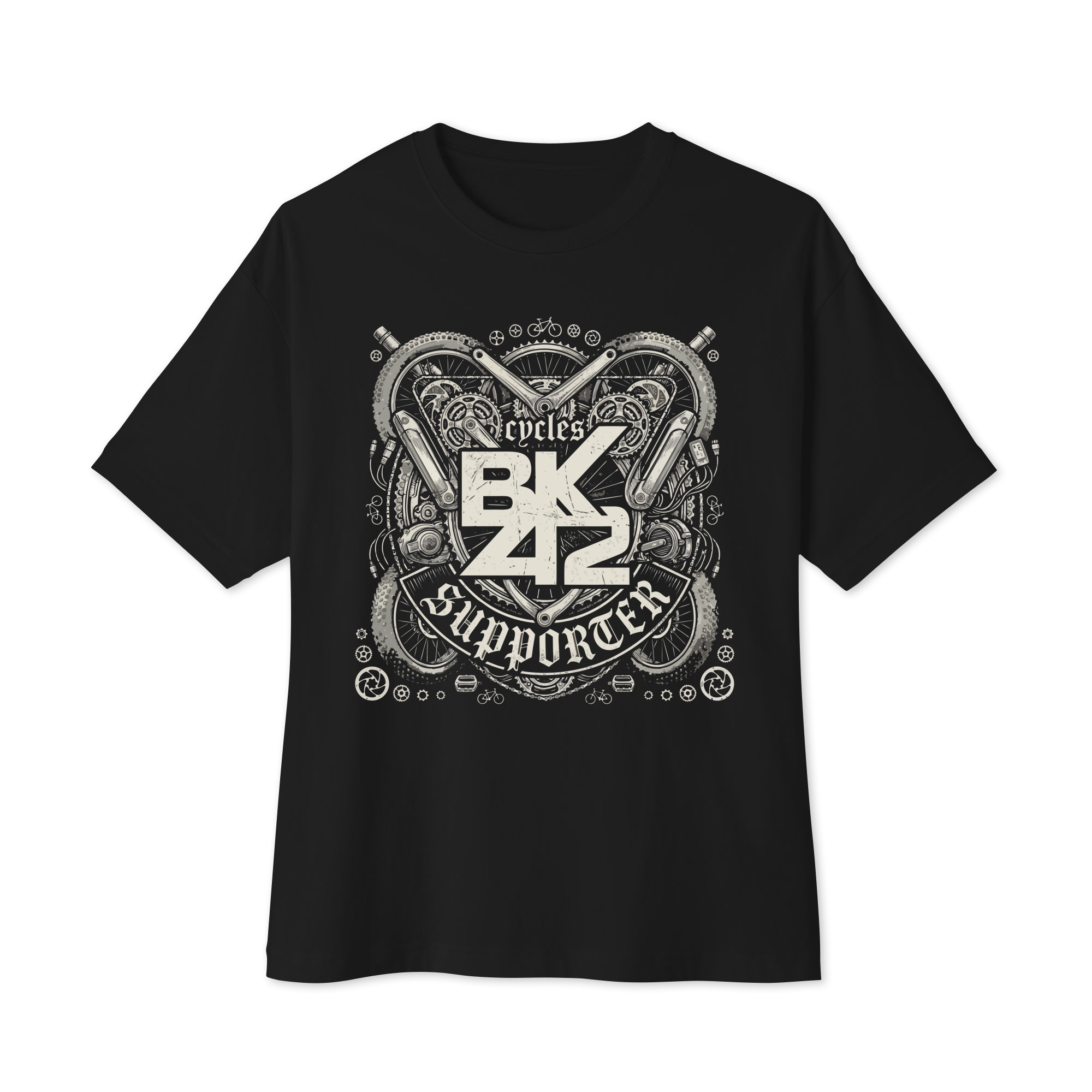 BK42 Supporter - Unisex oversized boxy tee